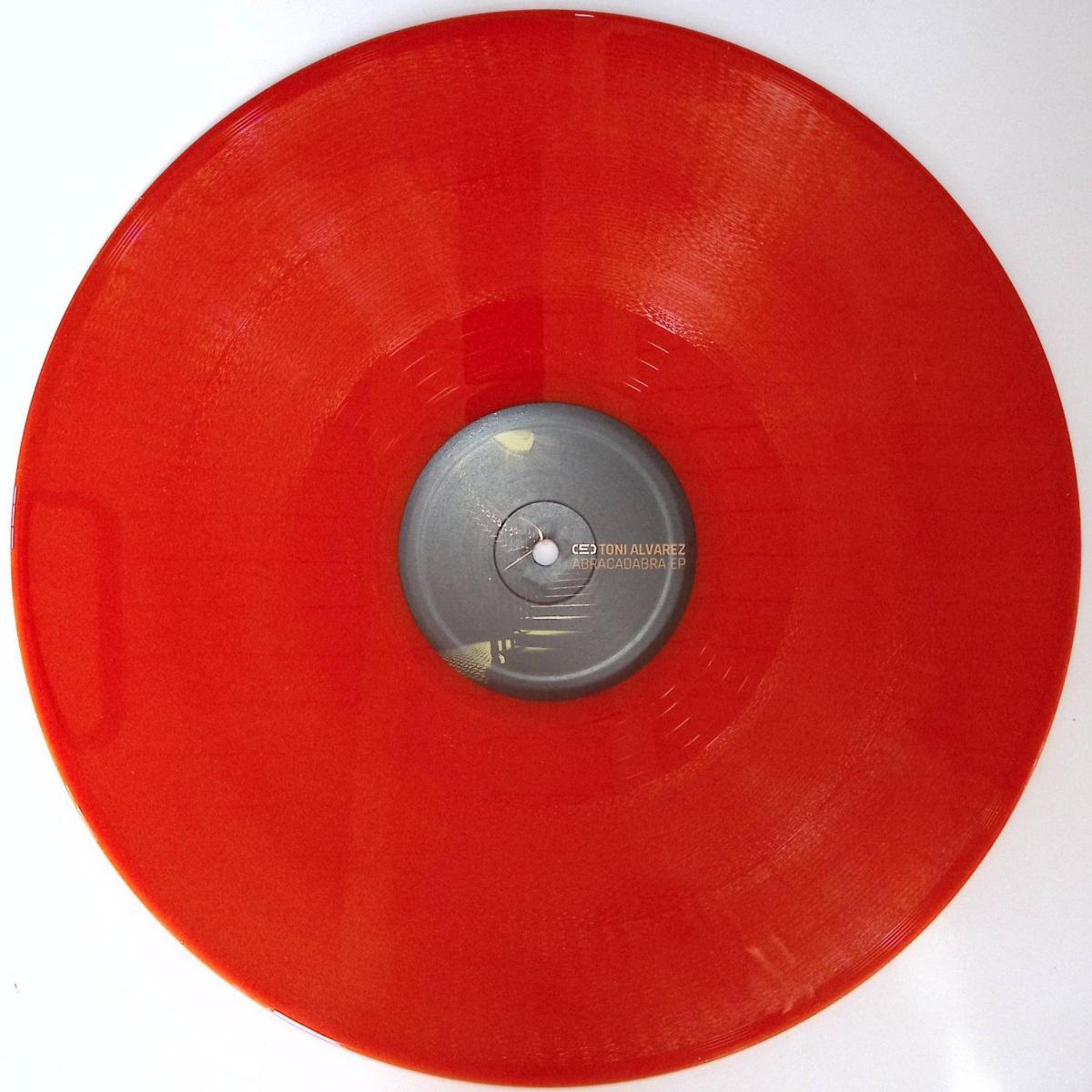 Toni Alvarez — Abracadabra EP vinyl cover