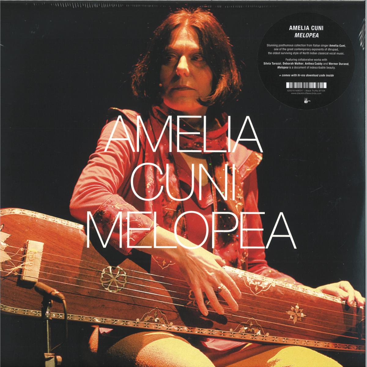 Amelia Cuni — Melopea LP vinyl cover