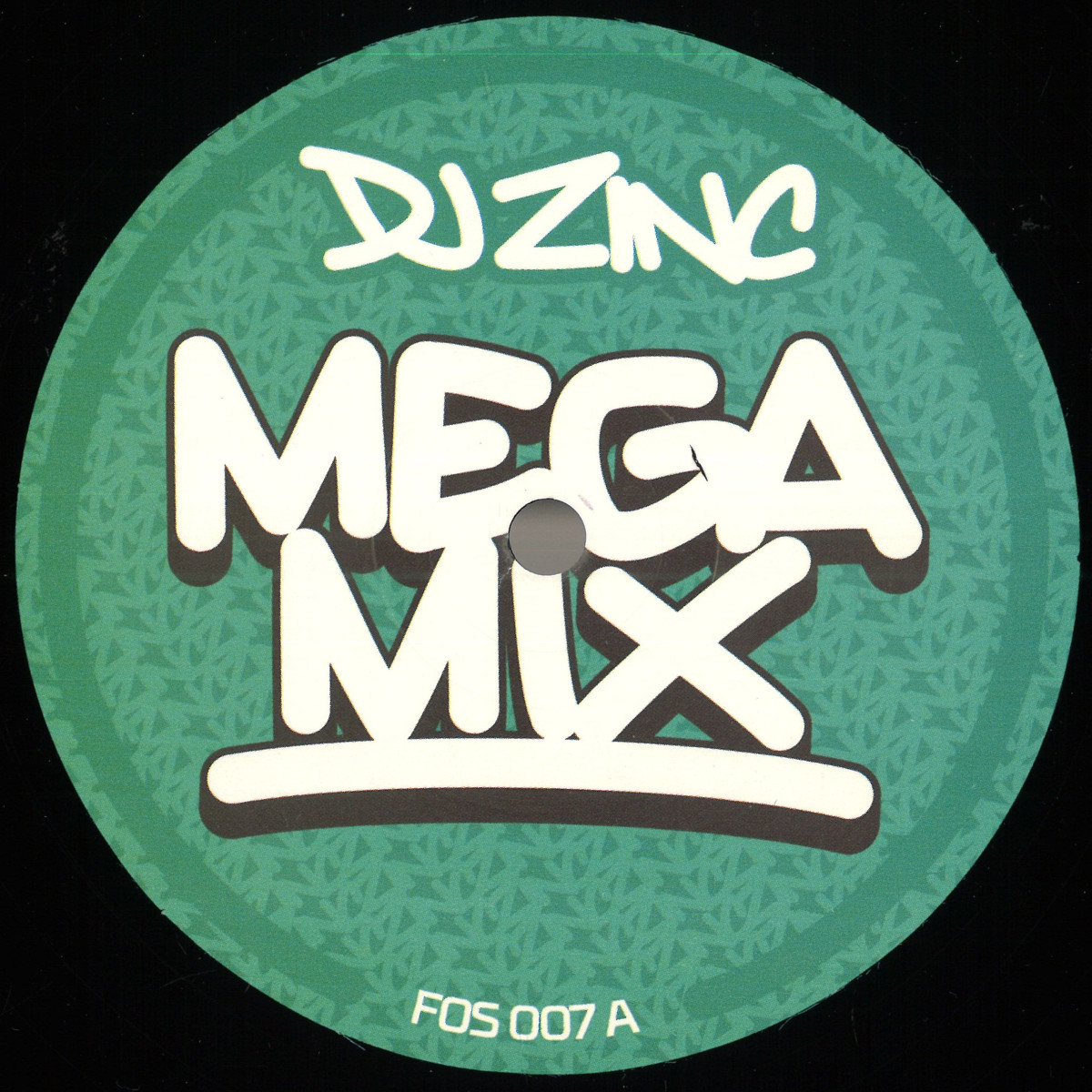 Dj Zinc — Megamix / Step Up Front EP vinyl cover
