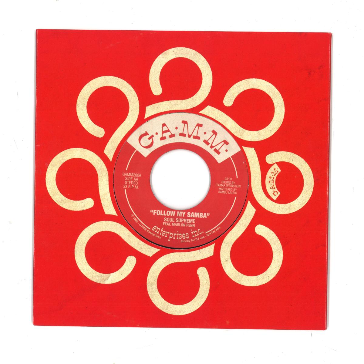 Soul Supreme — FOLLOW ME vinyl cover