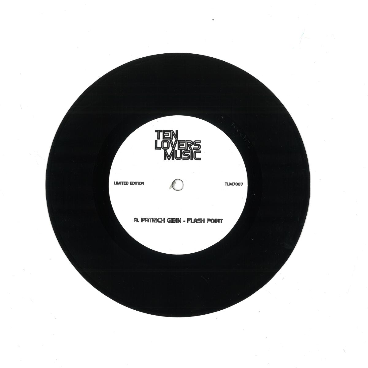 Patrick Gibin, Javonntte — Flash Point / Wind Of Seven Seas vinyl cover
