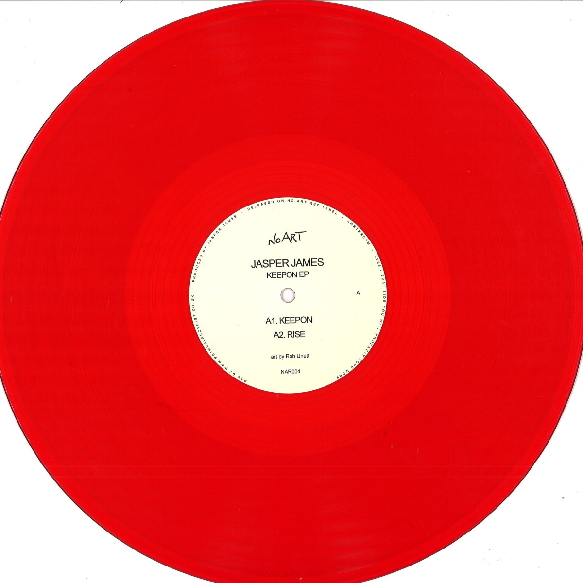 Jasper James — Keepon EP vinyl cover