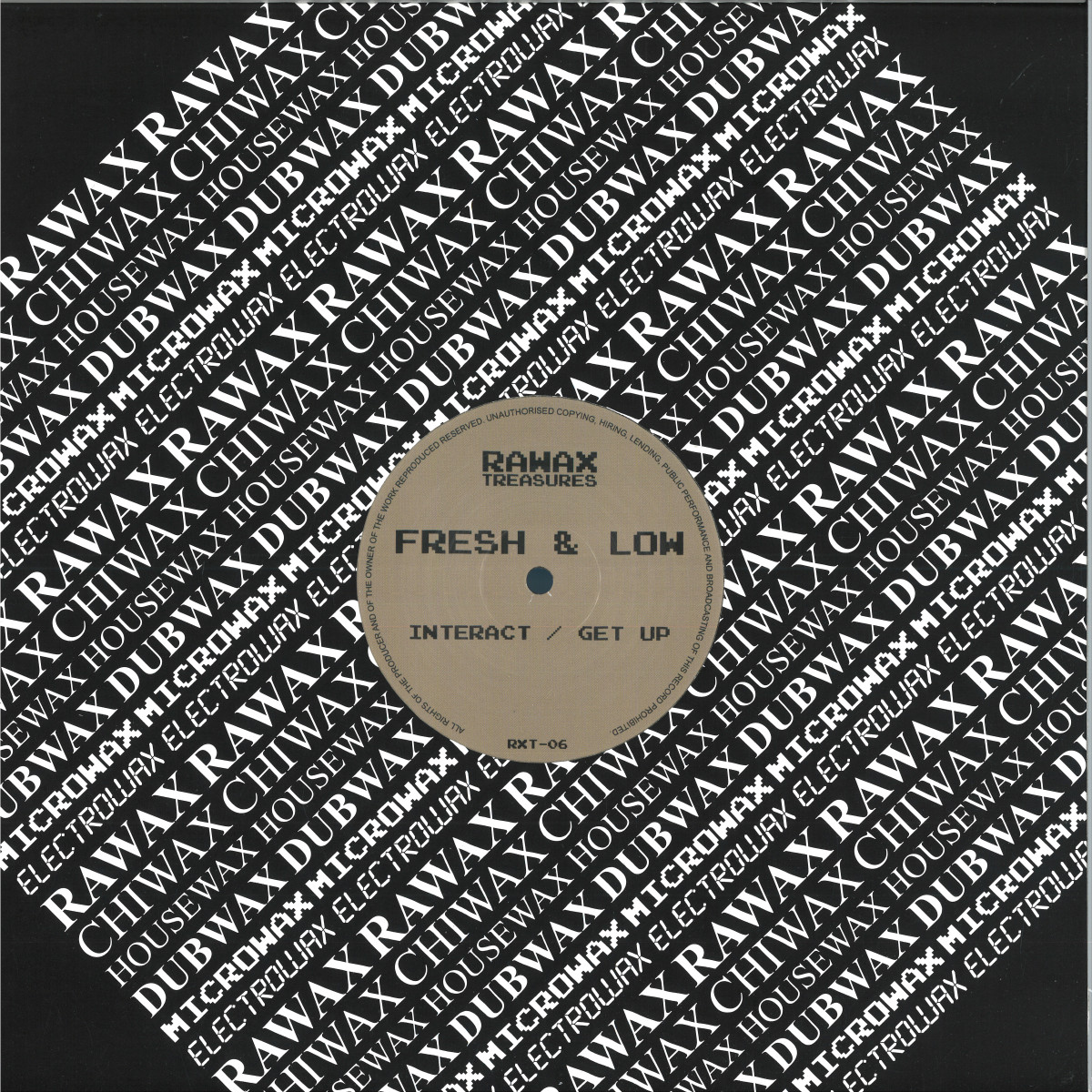 Fresh, Low — Interact/ Get Up vinyl cover