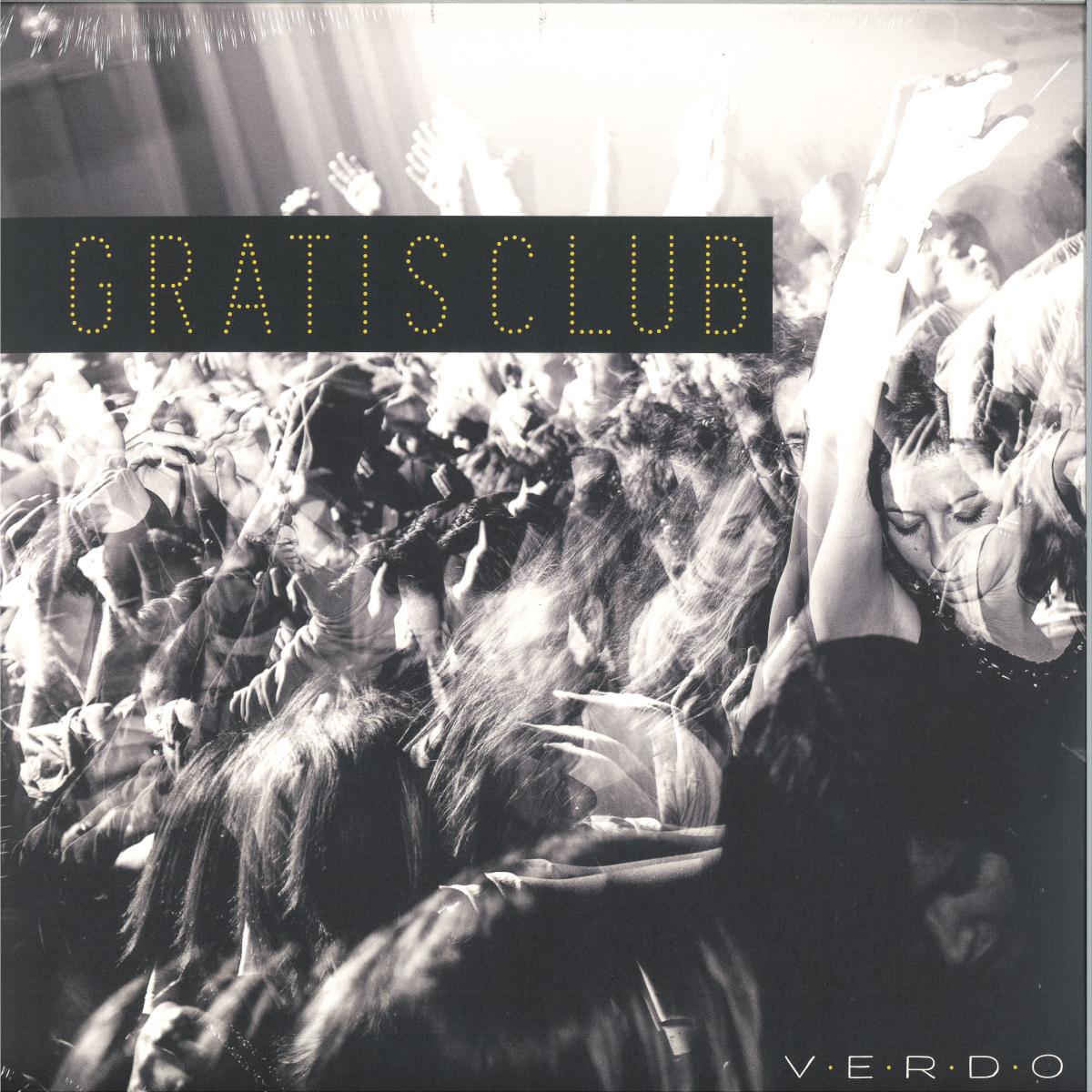 Verdo — Gratis Club LP 2x12" vinyl cover