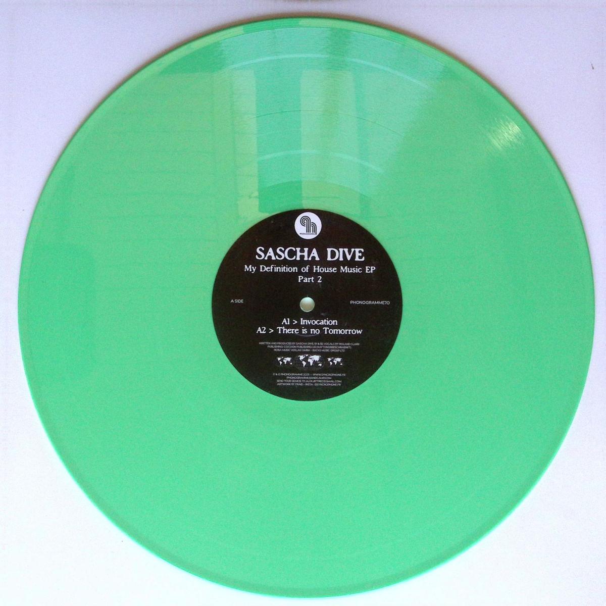 Sascha Dive — My Definition of House Music vol. 2 vinyl cover