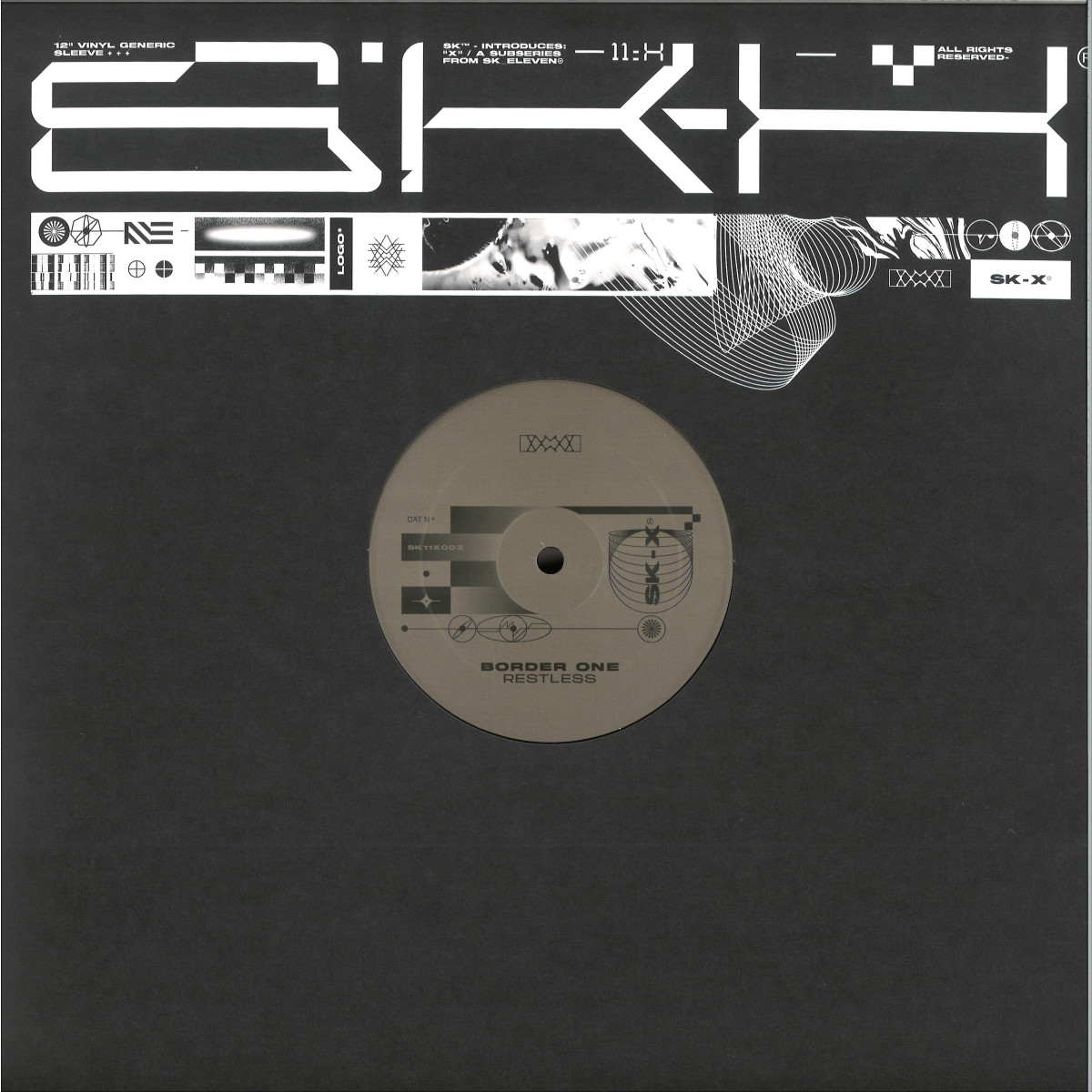 Border One — Restless EP vinyl cover