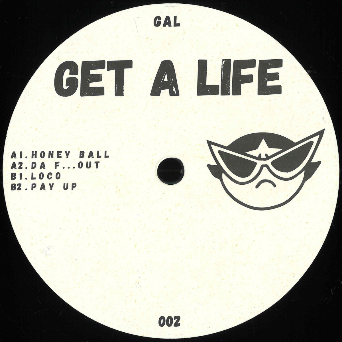 Unknown — Get A Life 002 vinyl cover