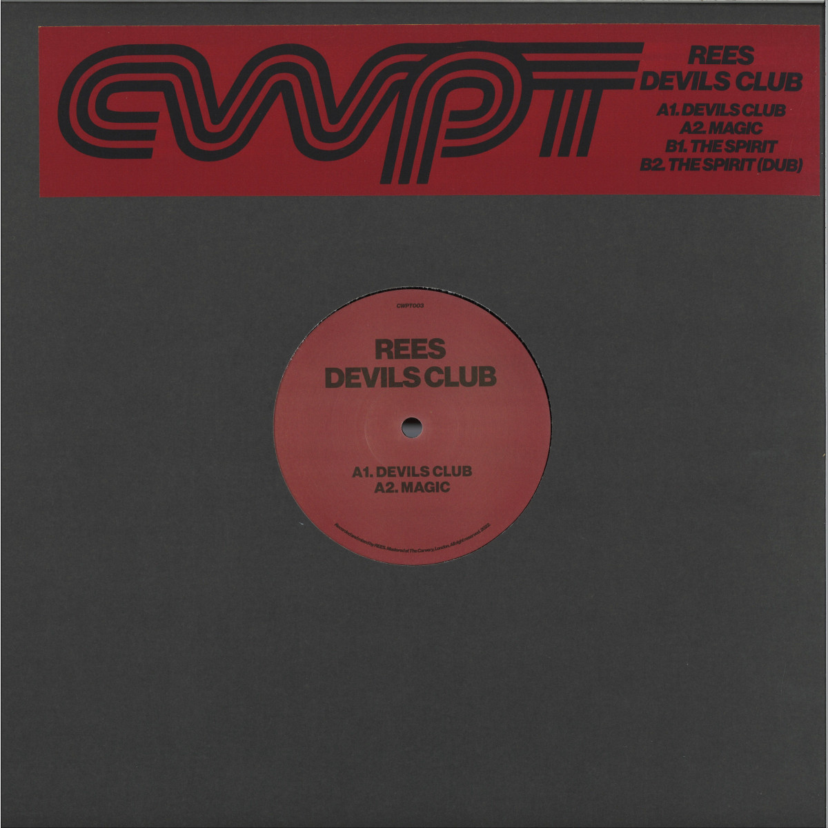 Rees — Devils Club EP vinyl cover