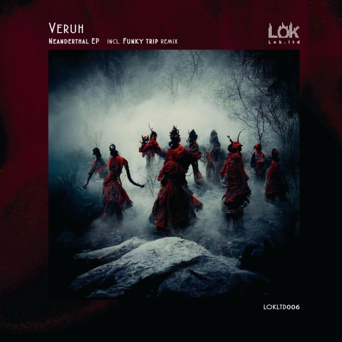 Veruh — Neanderthal EP vinyl cover