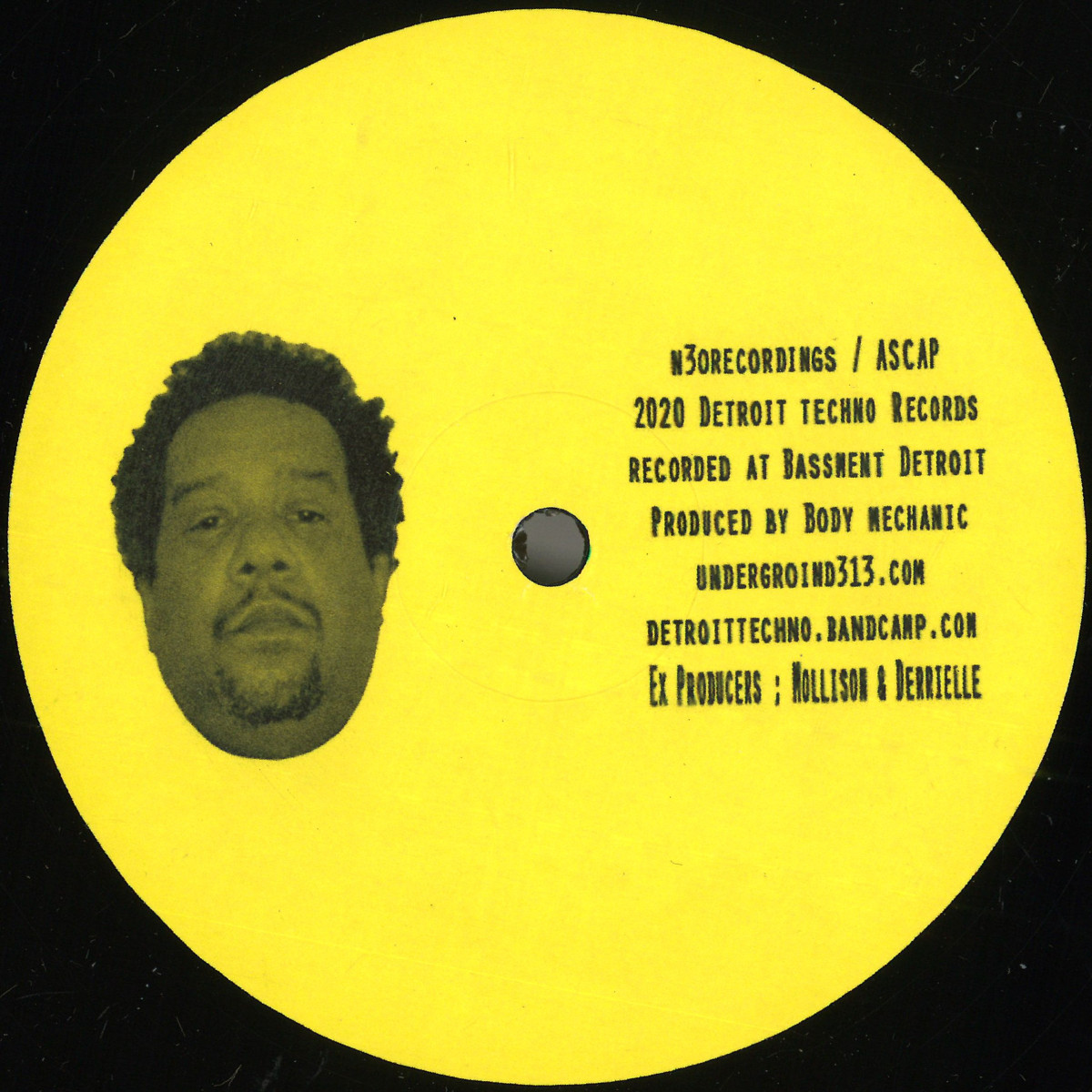 Body Mechanic — Electrosoul LP 2x12" vinyl cover