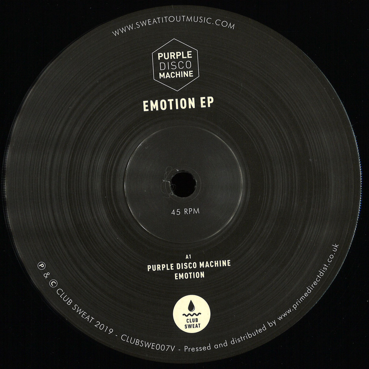 Purple Disco Machine — Emotion EP vinyl cover