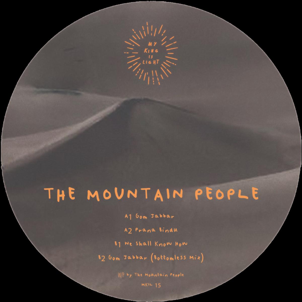 The Mountain People — Gom Jabbar vinyl cover