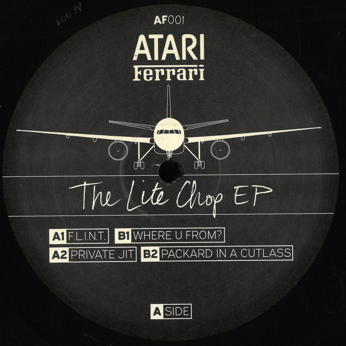 Atari Ferrari — The Lite Chop EP vinyl cover