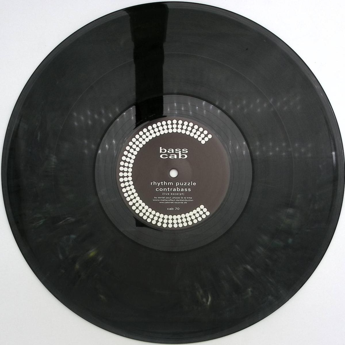 Bass Cab — Rhythm Puzzle LP vinyl cover