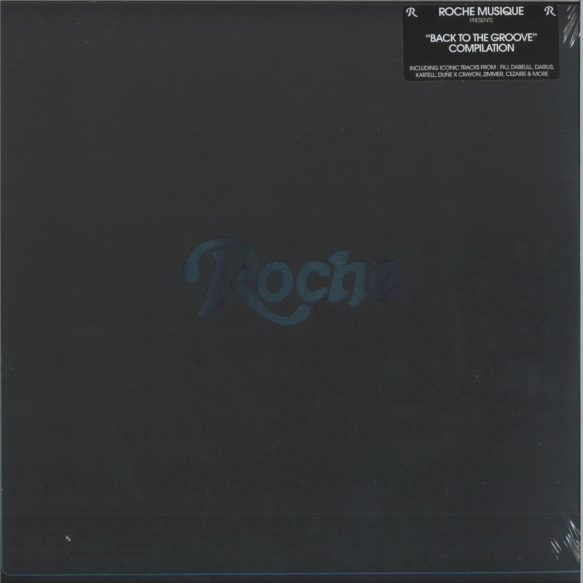Various — Roche Musique: Back to the Groove LP 2x12" vinyl cover