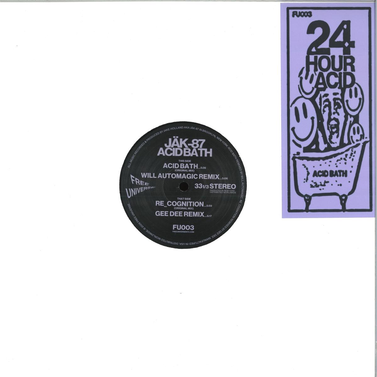 JK-87 — Acid Bath EP vinyl cover
