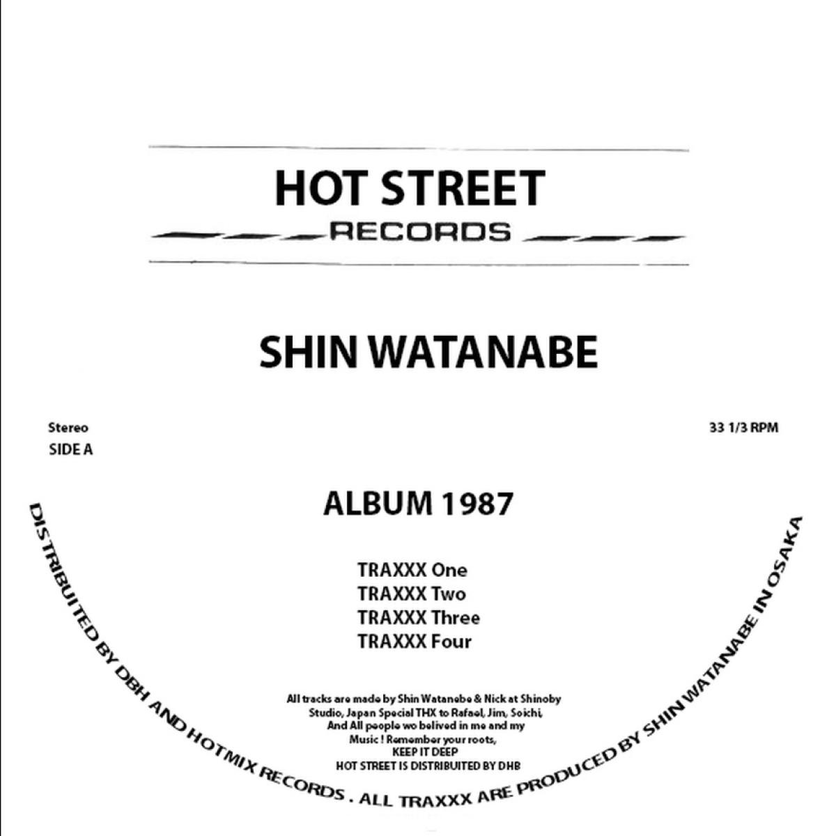 Shin Watanabe — ALBUM 1987 vinyl cover