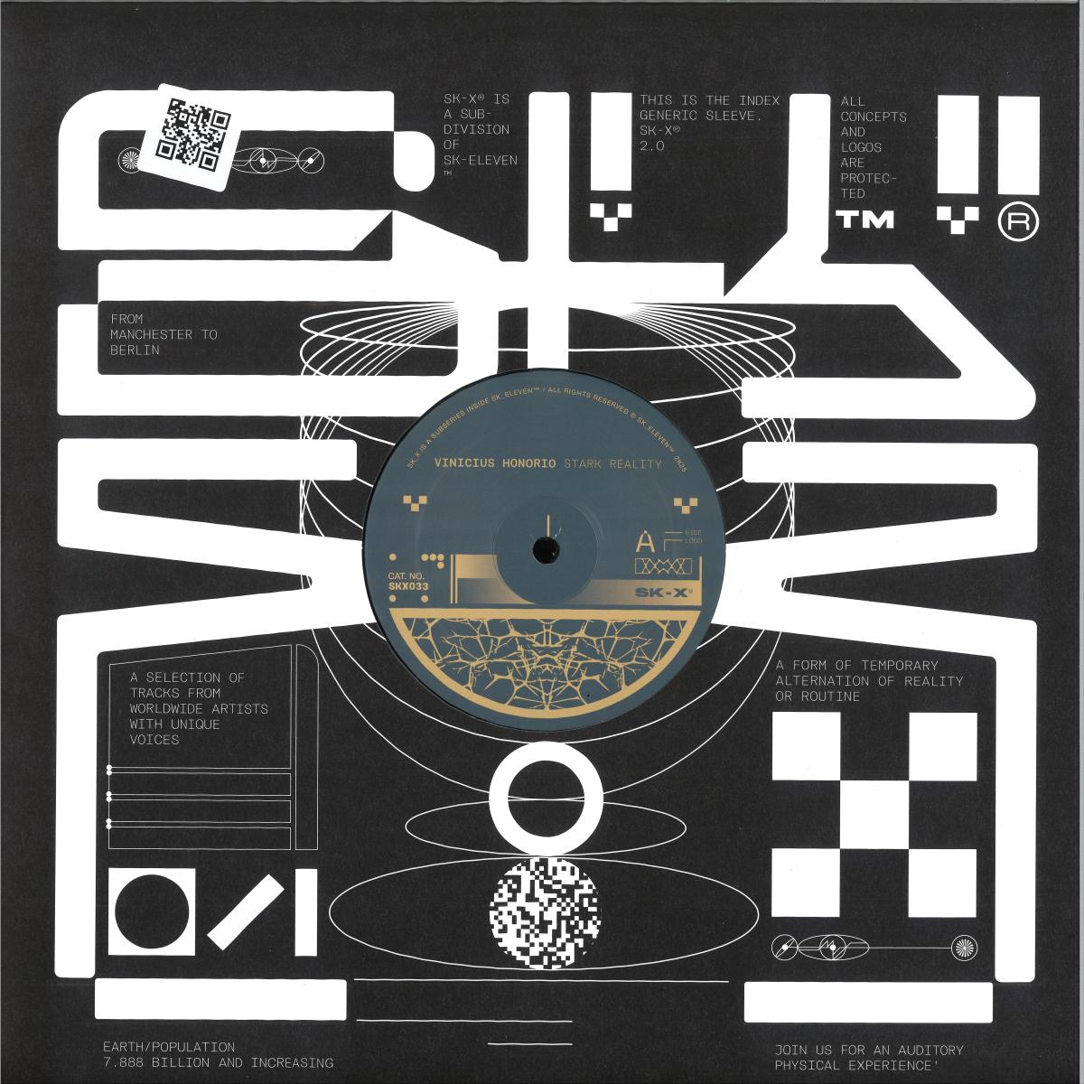 Vinicius Honorio — Stark Reality vinyl cover