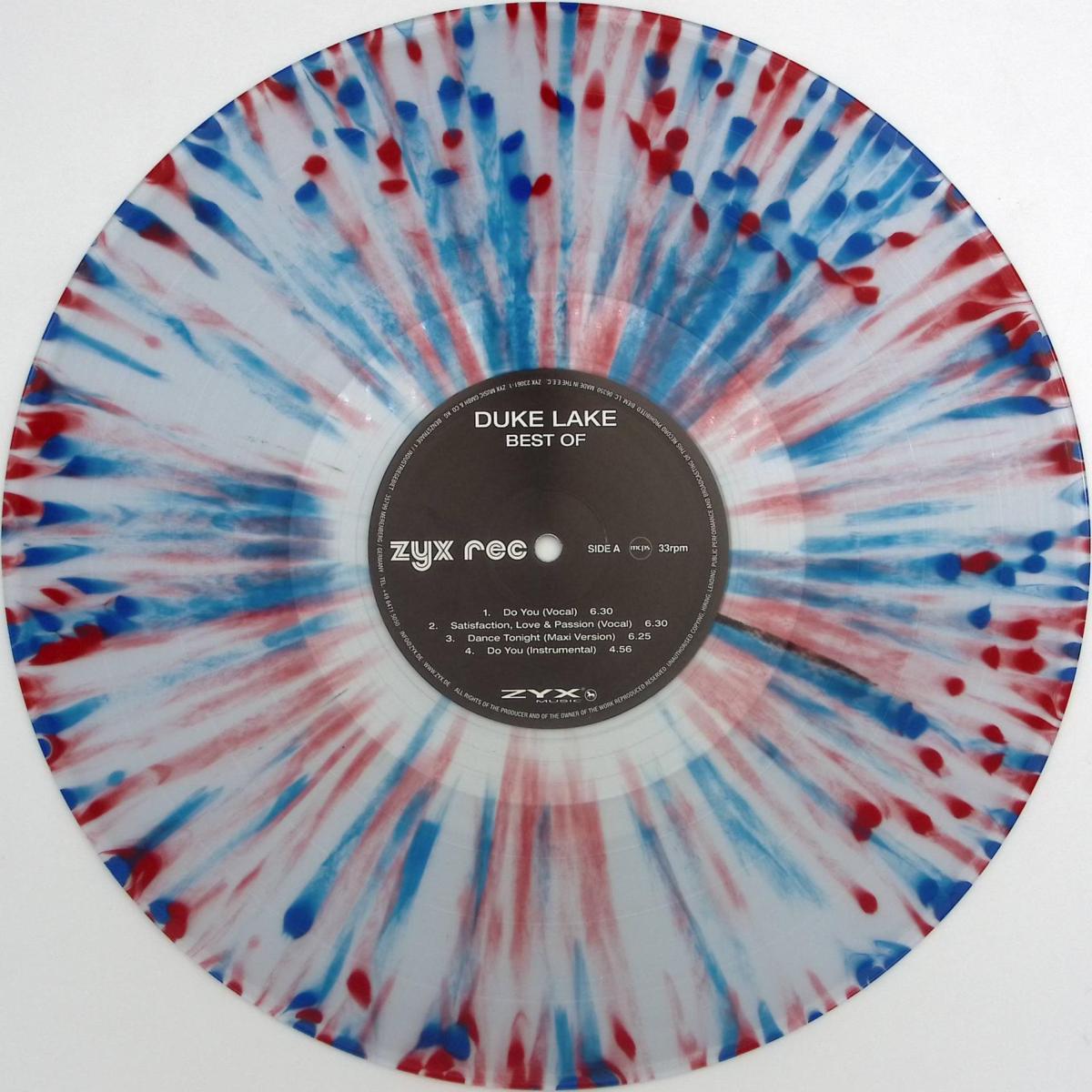Duke Lake — Best Of LP vinyl cover