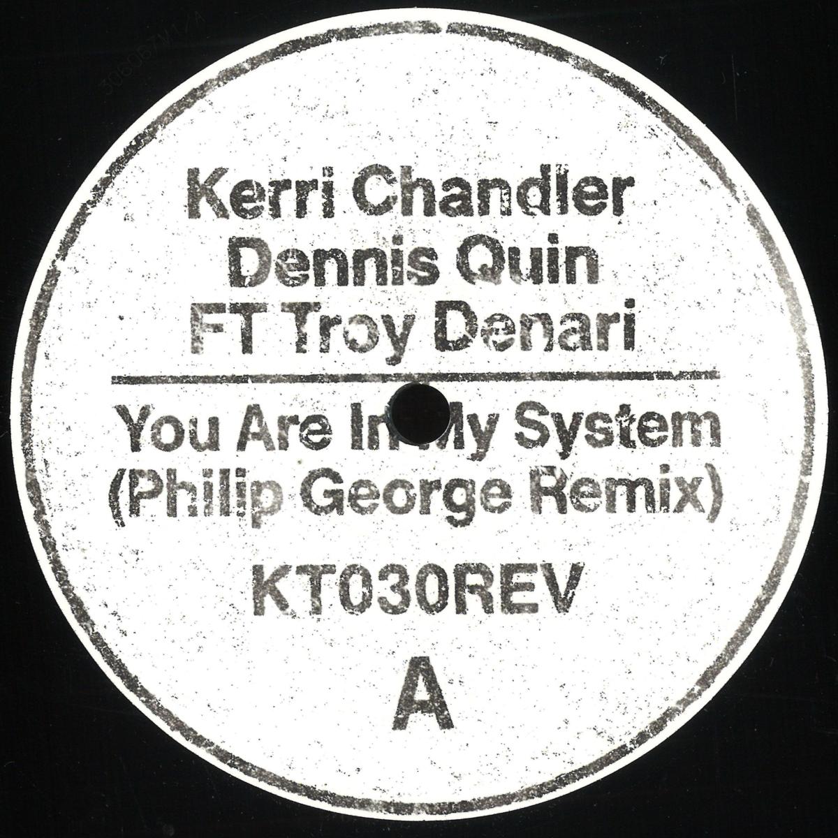  — You Are In My System (Philip George Remix) vinyl cover