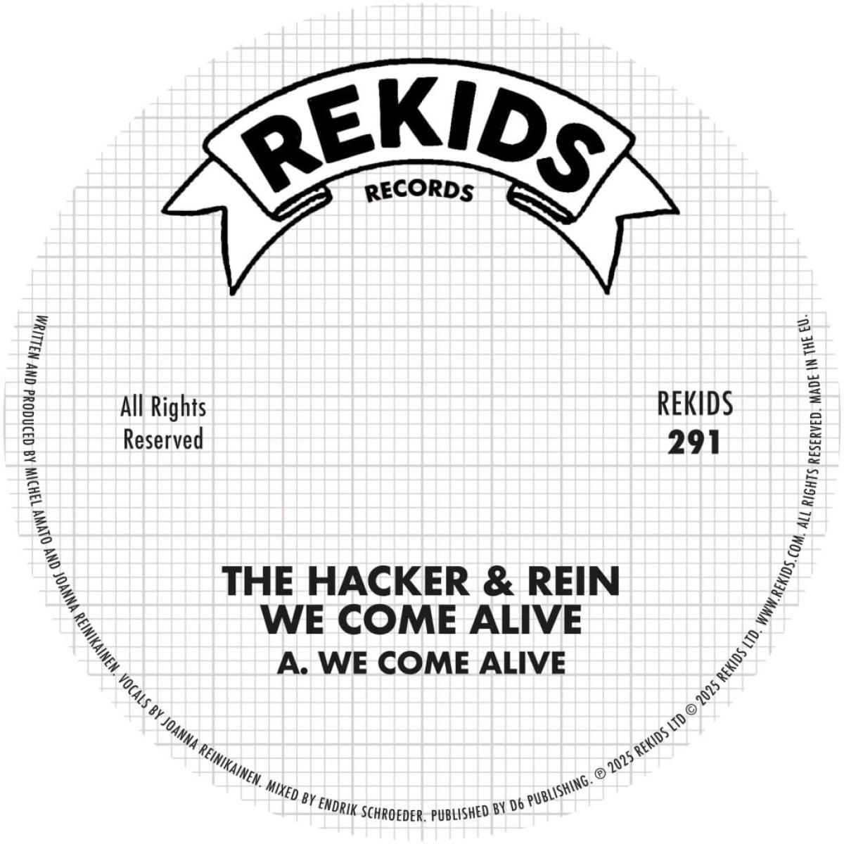 The Hacker, Rein — We Come Alive vinyl cover