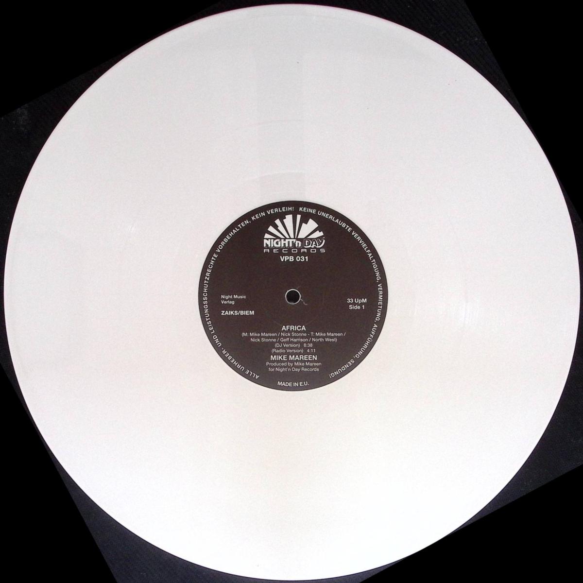 Mike Mareen — AFRICA vinyl cover