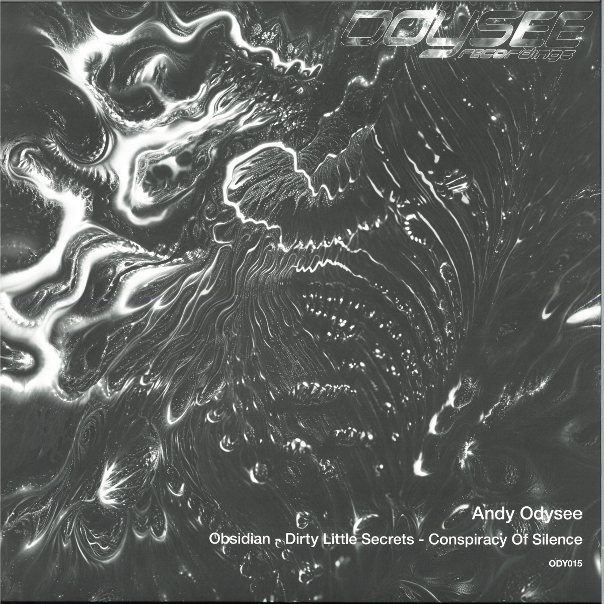 Andy Odysee — Obsidian EP vinyl cover