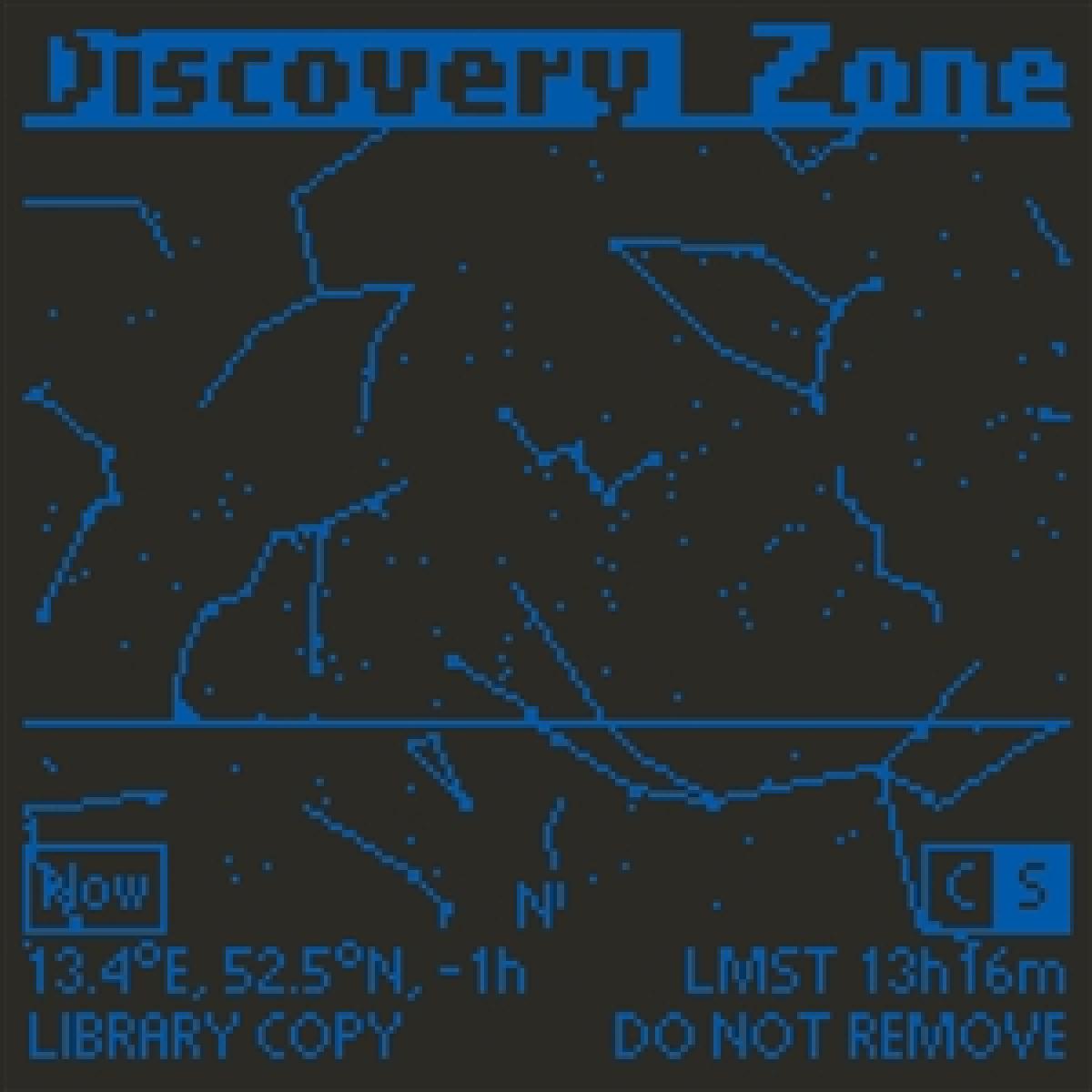 Discovery Zone — LIBRARY COPY DO NOT REMOVE vinyl cover