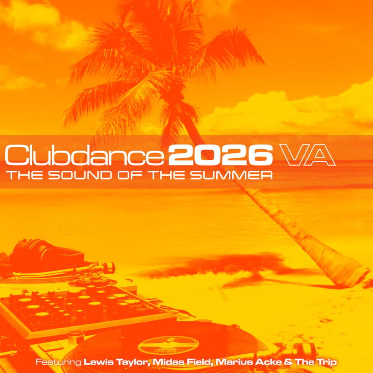 Lewis Taylor, The Trip, Midas Field, Marius Acke — Clubdance2026 VA vinyl cover