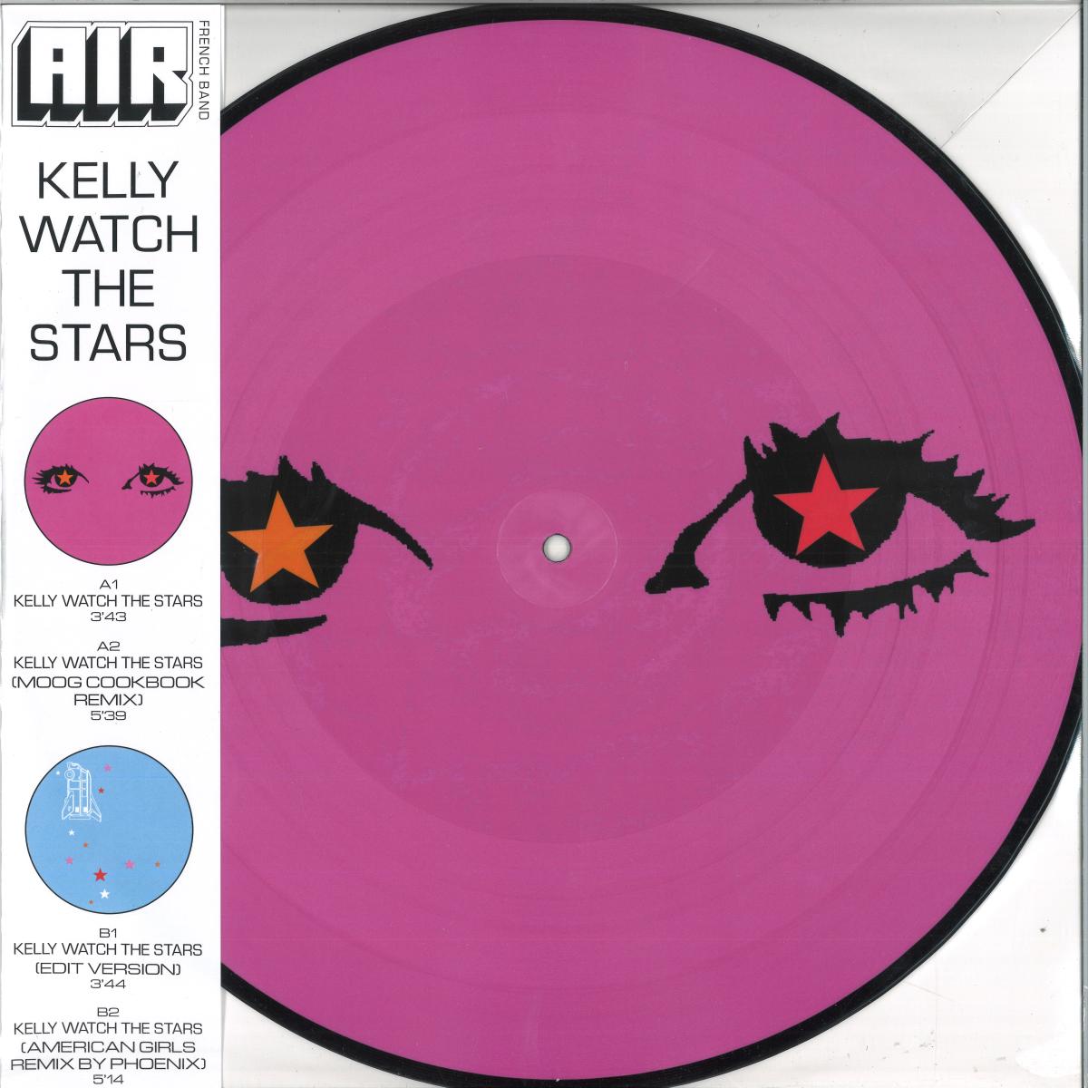 Air — Kelly Watch The Stars vinyl cover