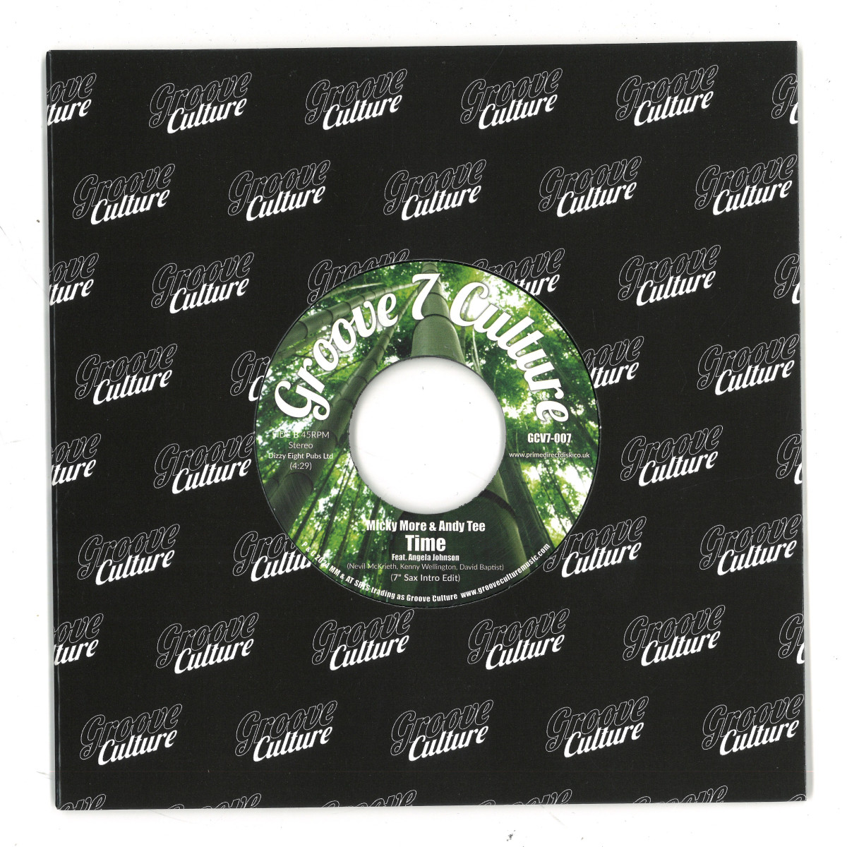 Micky More, Andy Tee — Expansions / Time vinyl cover
