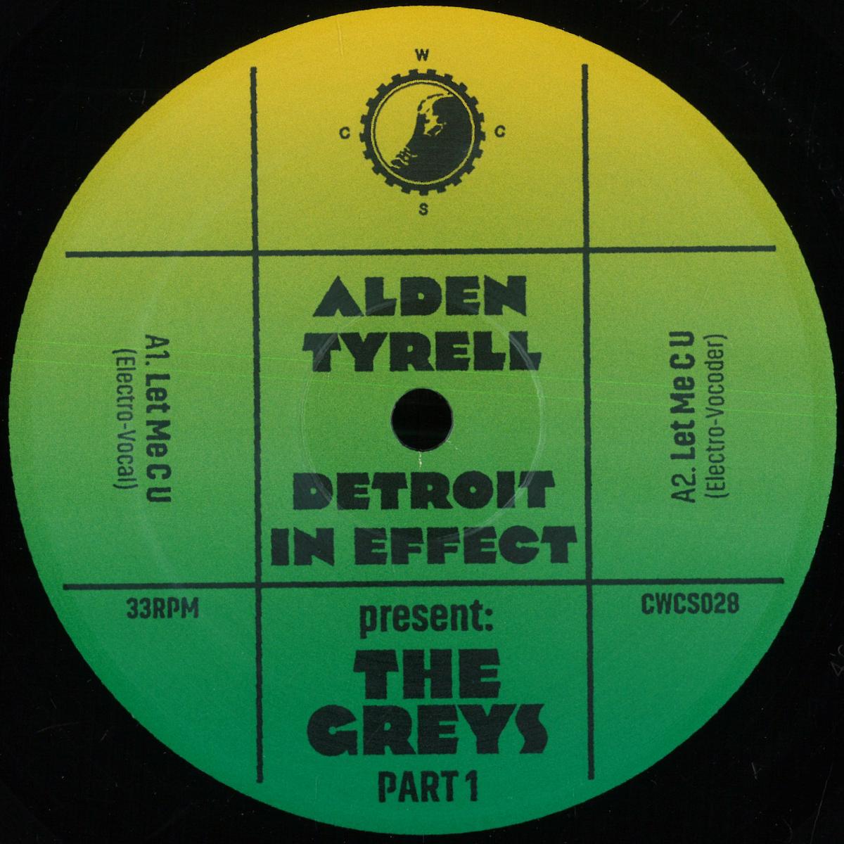 Alden Tyrell, Detroit In Effect — present: The Greys I vinyl cover