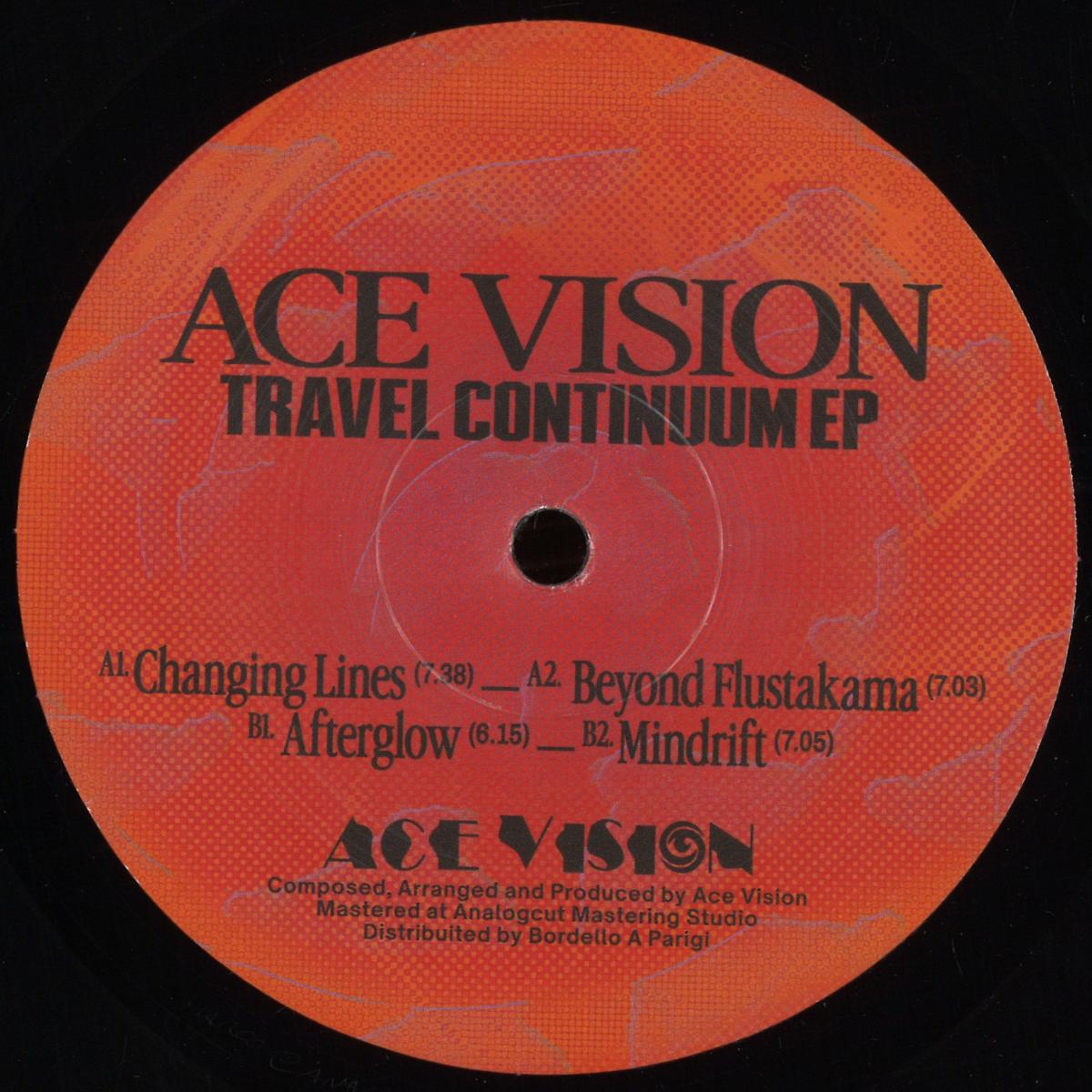 Ace Vision — TRAVEL CONTINUUM EP vinyl cover