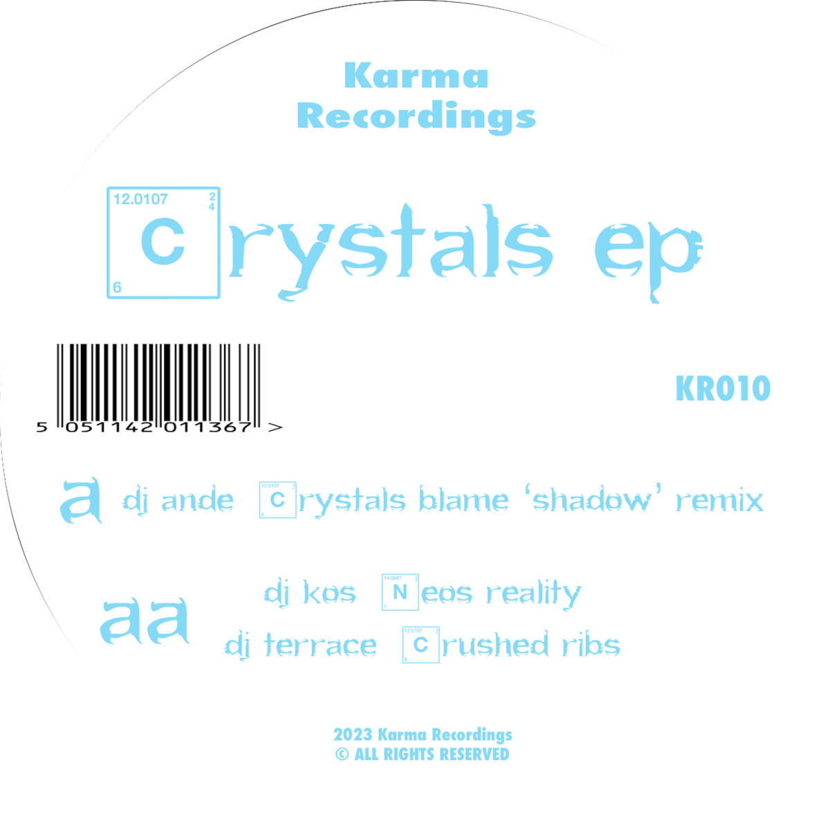 Various — Crystals vinyl cover