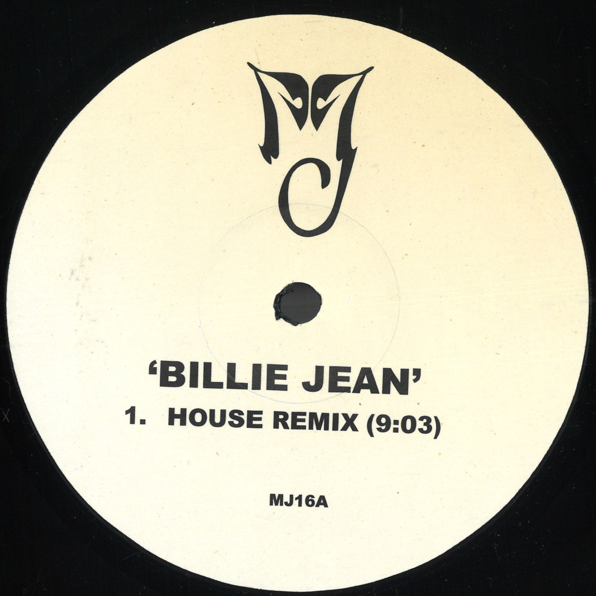 Mj — Billie Jean / Baby Be Mine (Remixes) vinyl cover