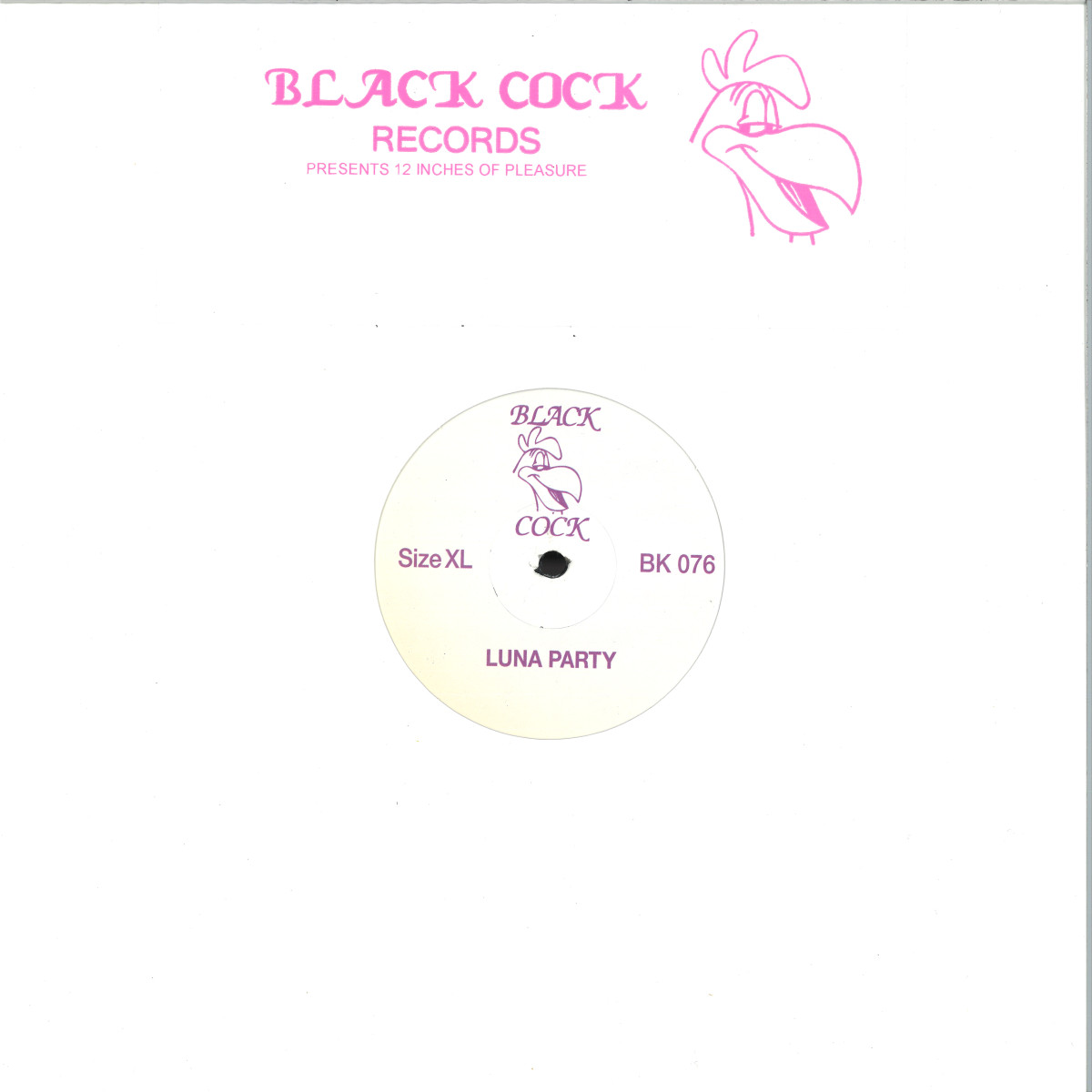 Black Cock — Luna Party / Frog Scene vinyl cover