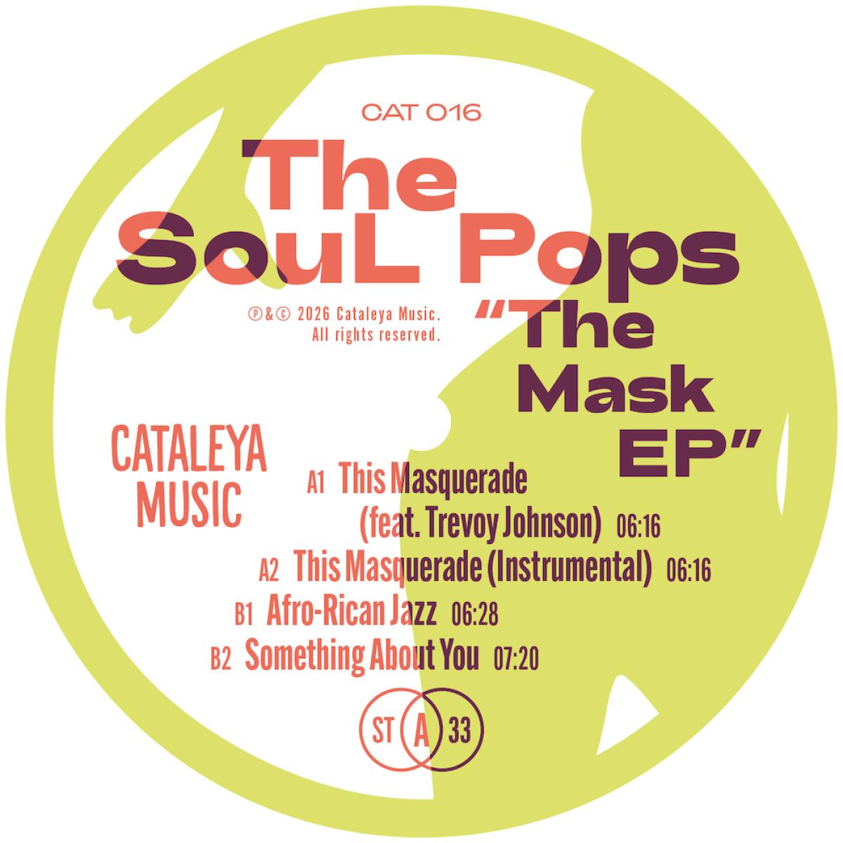 The Soul Pops — The Mask EP vinyl cover