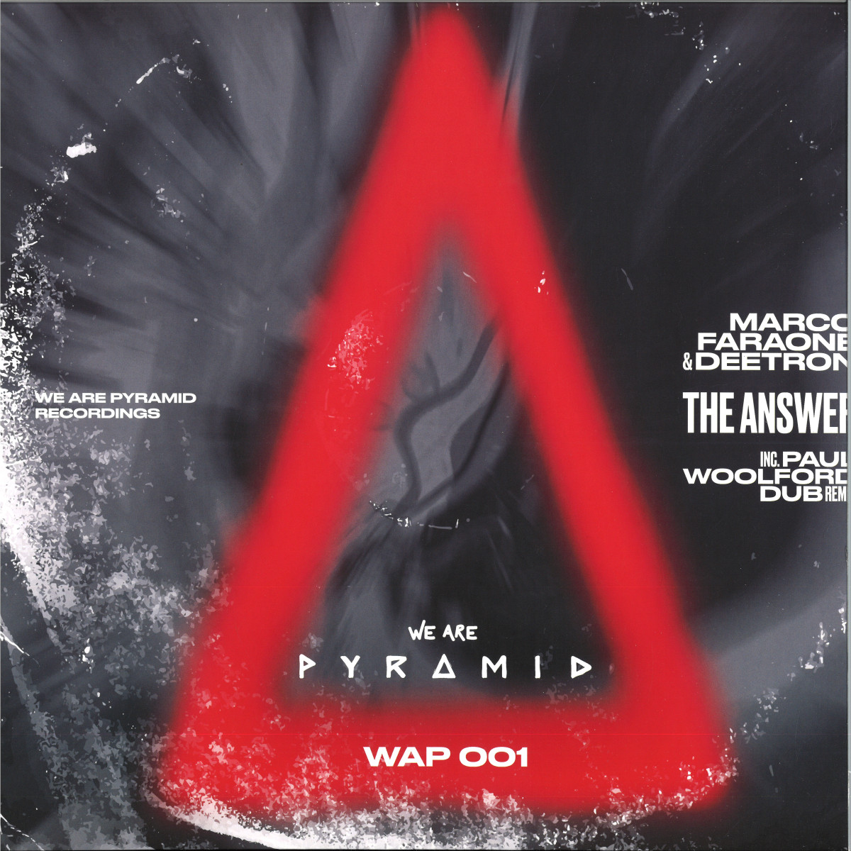 Marco Faraone, Deetron — The Answer LP vinyl cover