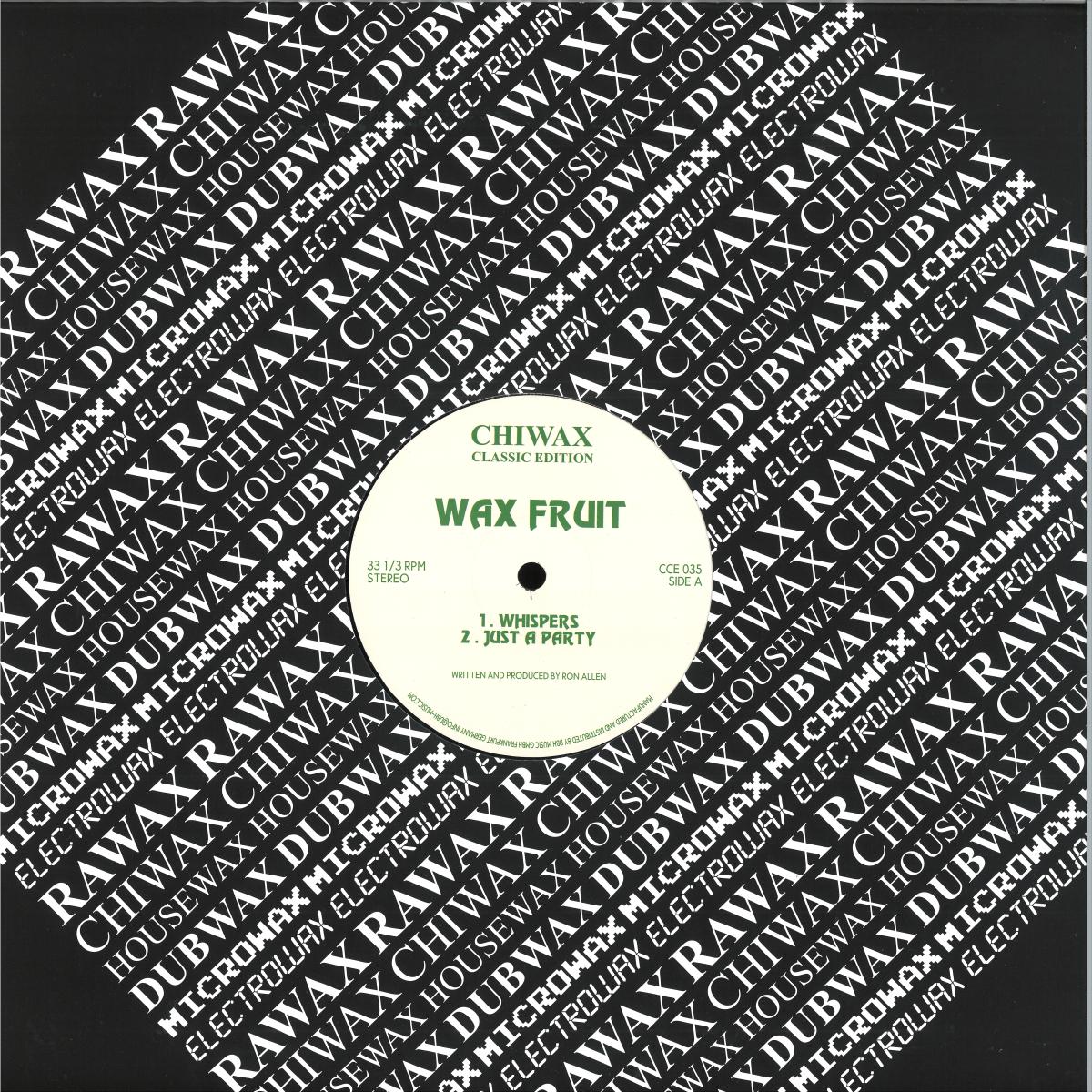 Wax Fruit — Whispers vinyl cover