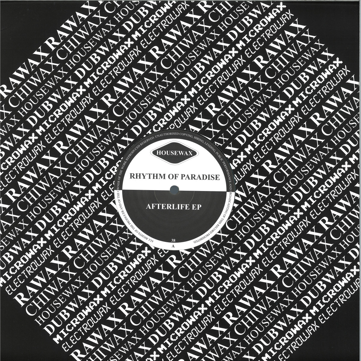 Rhythm Of Paradise — Afterlife EP vinyl cover