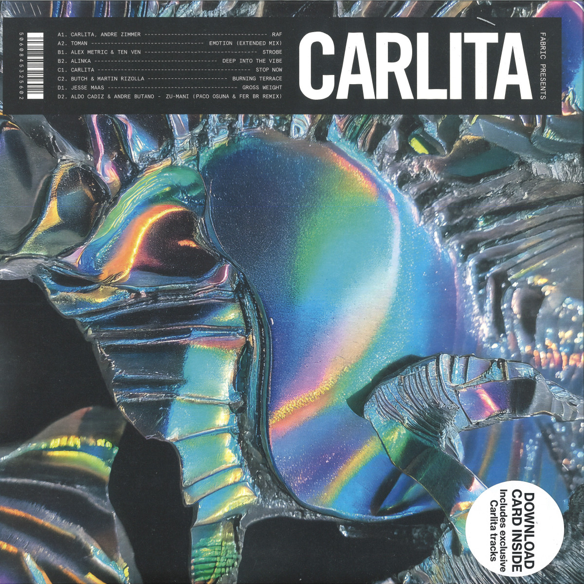 fabric, Carlita — Carlita LP 2x12" vinyl cover
