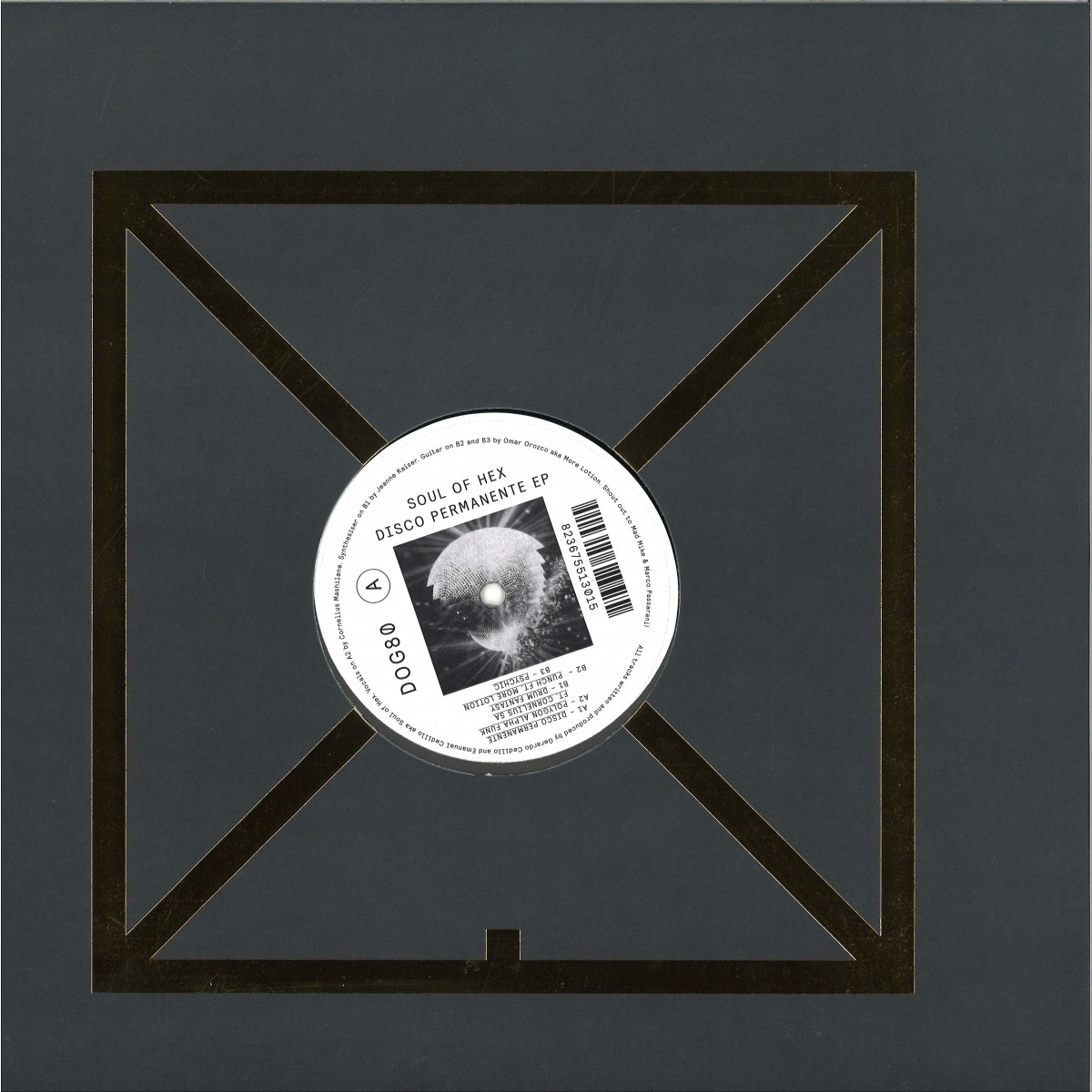 Soul of Hex — Disco Permanente EP vinyl cover
