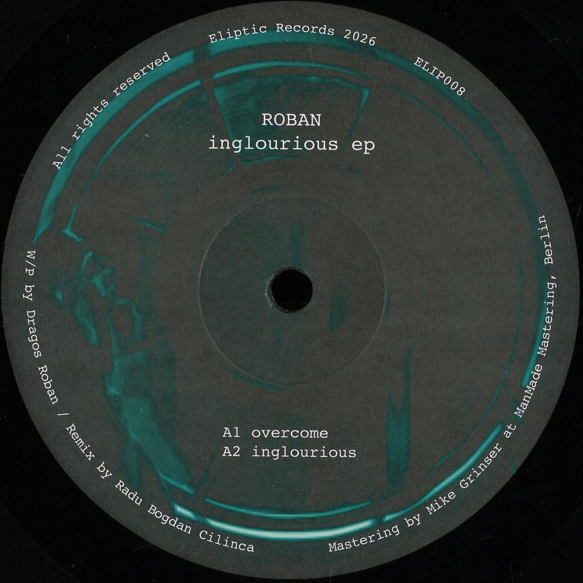 Roban — Inglourious EP vinyl cover