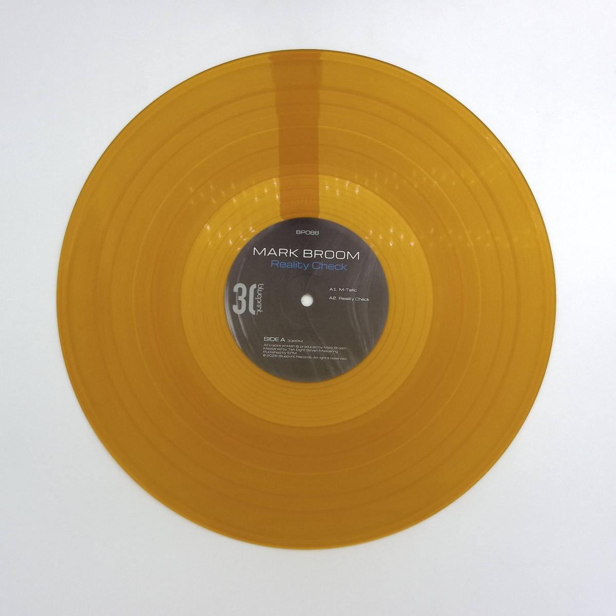 Mark Broom — REALITY CHECK EP vinyl cover