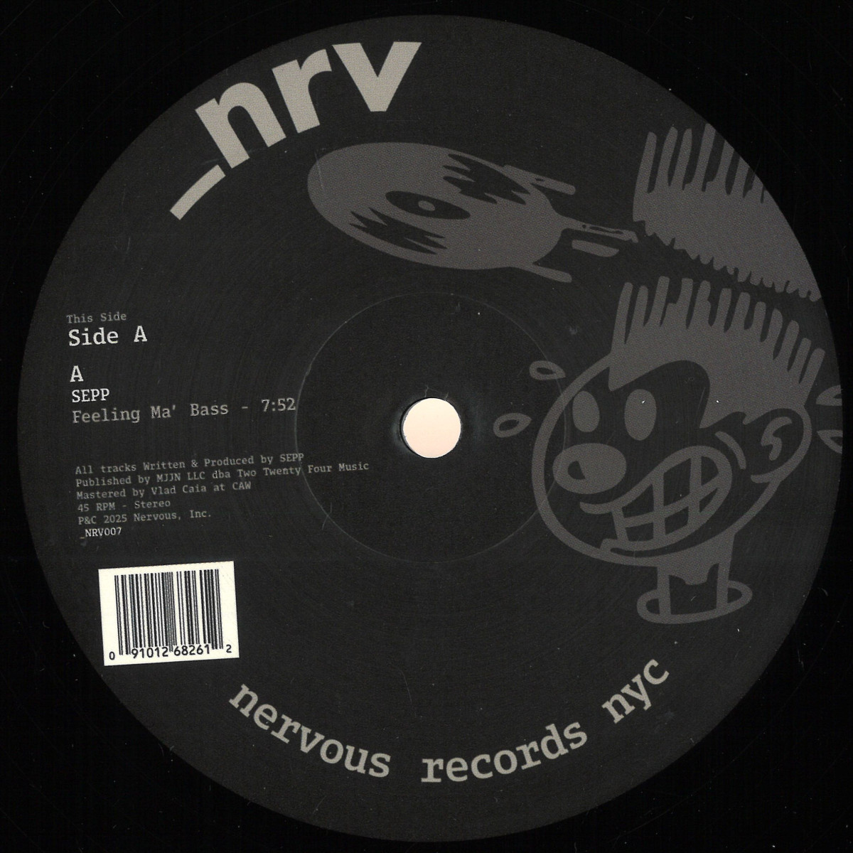 Sepp — NRV007 vinyl cover