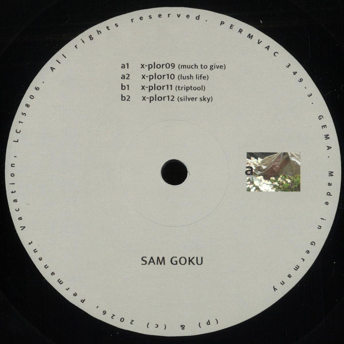 Sam Goku — Explorations 03 vinyl cover