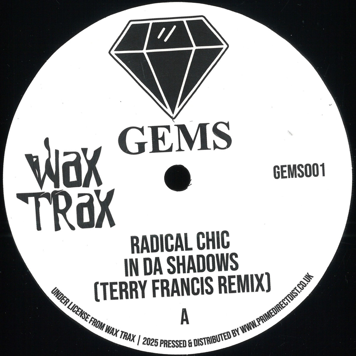 Radical Chic, Space Bunny — In Da Shadows/The Key vinyl cover