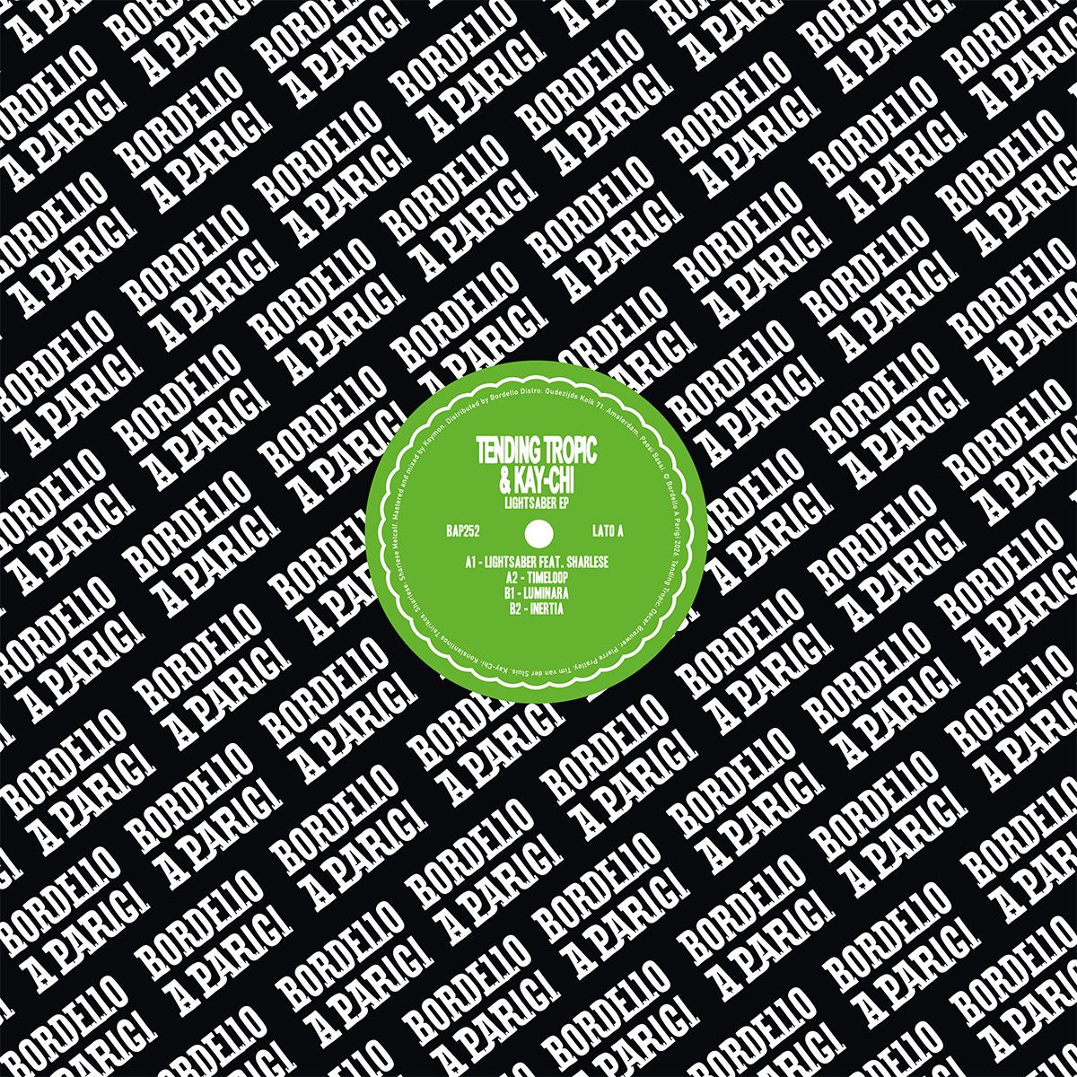 Tending Tropic, Kay-Chi — LIGHTSABER EP vinyl cover