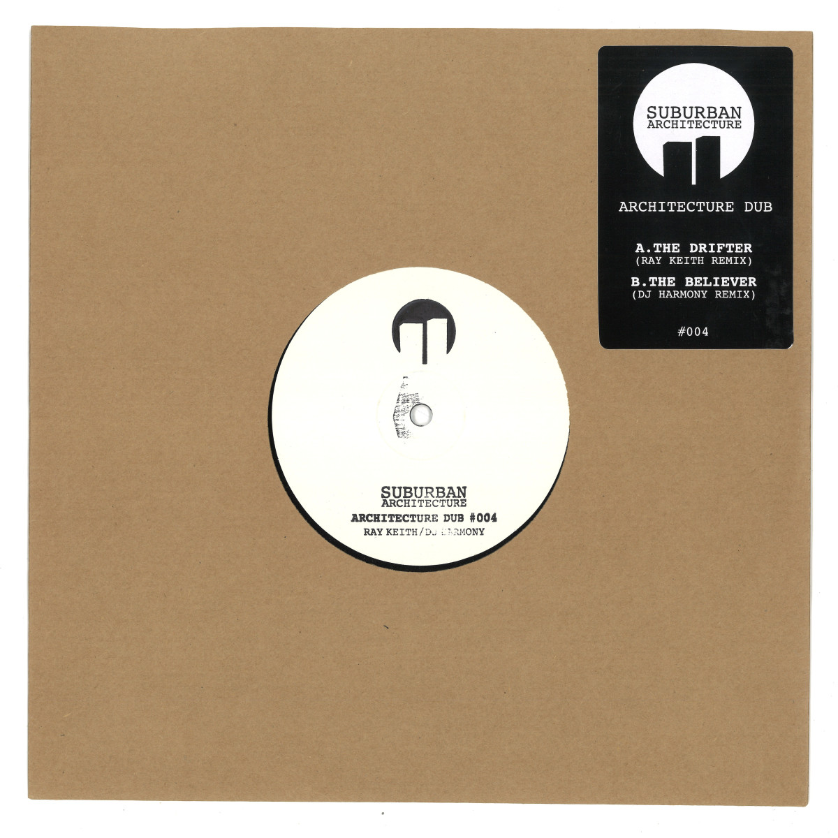 Suburban Architecture — Architecture Dub vinyl cover