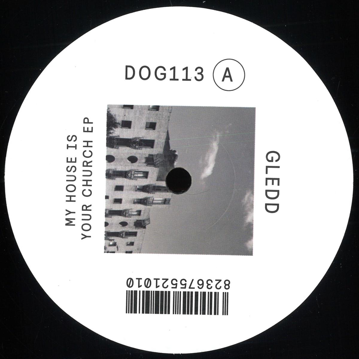Gledd — My House Is Your Church EP vinyl cover